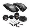 WILD BOAR AUDIO 4 SPEAKER & 2 AMPLIFIER KIT WITH SADDLE BAG LIDS