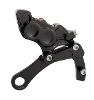 REAR 4-PISTON BRAKE CALIPER KIT M8 SOFTAIL - BLACK