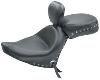 WIDE STUDDED TWO PIECE SEAT W/ DRIVER BACKREST FOR VICTORY 03-UP VEGAS/ KINGPIN/ 8-BALL