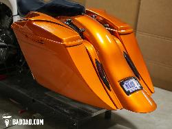 STREET SERIES STRETCHED SADDLEBAGS FOR 2014+ (4.5" DOWN - 9" BACK)