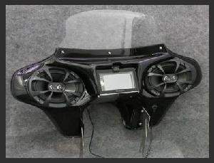 BATWING GPS FAIRING WITH 6x9 MARINE SPEAKERS (PRIME OR BLACK)