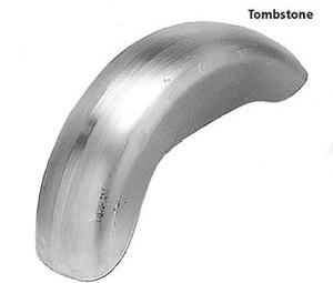 CUSTOM TOMBSTONE REAR FENDER (CHOOSE WIDTH) ((FOR CUSTOM FIT))