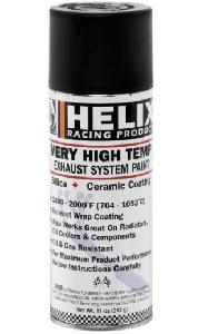  HELIX RACING PRODUCTS HIGH TEMPERATURE EXHAUST PAINT-SATIN CLEAR 