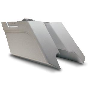 DOWN-N-OUT STRETCHED SADDLEBAGS FOR HARLEY DAVIDSON FLT TOURING MODELS