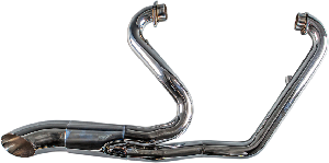 CHROME 2 INTO 1 HOD ROD EXHAUST SYSTEM FOR VICTORY CRUISERS 06-UP