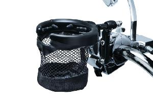 MESH BASKET UNIVERSAL BLACK DRINK HOLDER