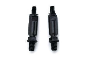 RAISED MIRROR ADAPTERS BLACK (PAIR)