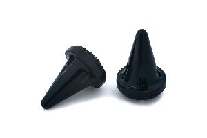 STILETTO END CAPS - BLACK