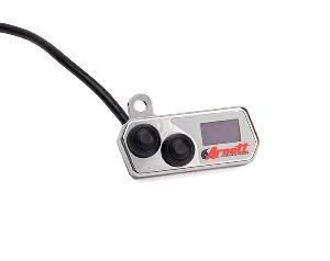 HANDLEBAR-MOUNTED PUSH BUTTON CONTROLLER W/LED PRESSURE GAUGE 