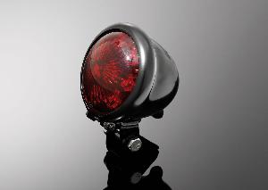 OLDSKOOL BLACK MOTORCYCLE TAIL LIGHT