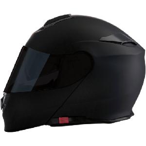 SOLARIS MODULAR SMOKE HELMET - FLAT BLACK