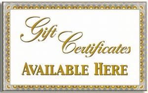 MEANCYCLES GIFT CERTIFICATE $100.00