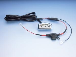 CHROME LED VOLT METER (IN STOCK)