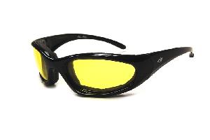 CUT EYE GLASSES (YELLOW)